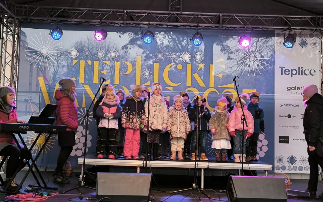 Vystoupení na Teplické Vánočce
